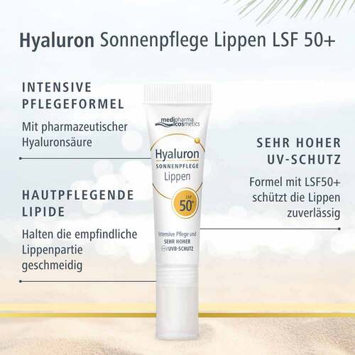 Hyaluron Sonnenpflege Lippen LSF 50+  - 3