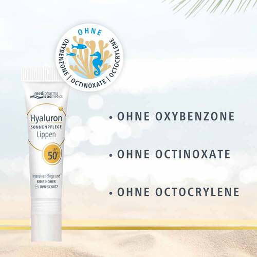 Hyaluron Sonnenpflege Lippen LSF 50+  - 5