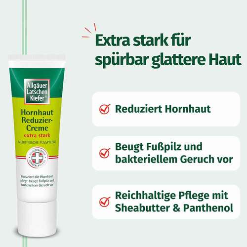 Allg&auml;uer Latschenkiefer Hornhaut Reduziercreme extra stark - 4