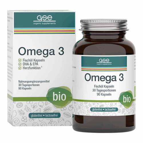 Bio Omega 3 Fisch&ouml;l Kapseln - 1