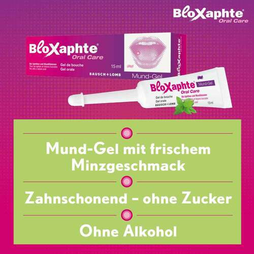 BloXaphte® Oral Care Mundgel bei Aphthen und Verletzungen im Mund - 6