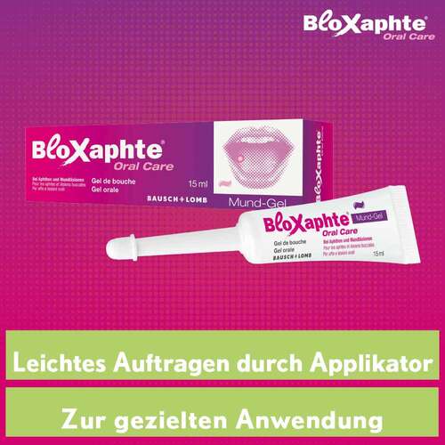 BloXaphte® Oral Care Mundgel bei Aphthen und Verletzungen im Mund - 7