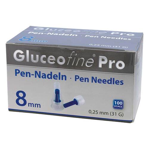 Gluceofine® Pro Pen-Nadeln 31 G 0,25x8 mm - 1