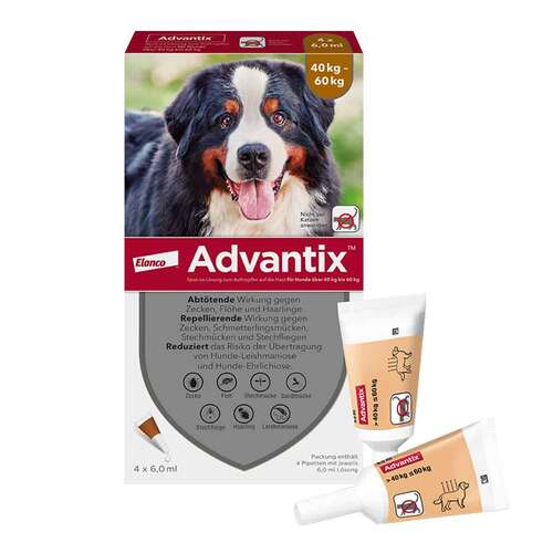 Advantix Spot-on L&ouml;sung Hund 40 - 60 kg - 1
