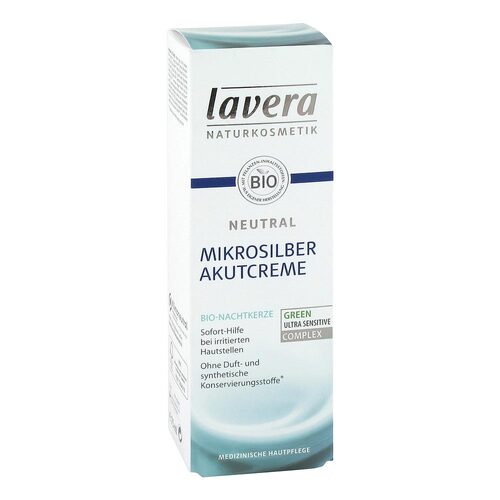 Lavera Neutral Akutcreme mit Mikrosilber - 1