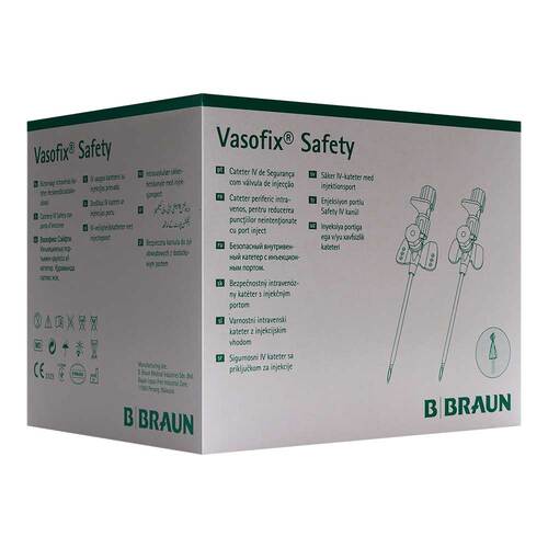 Vasofix Safety Kan&uuml;le 18 G 1,3x45 mm - 1