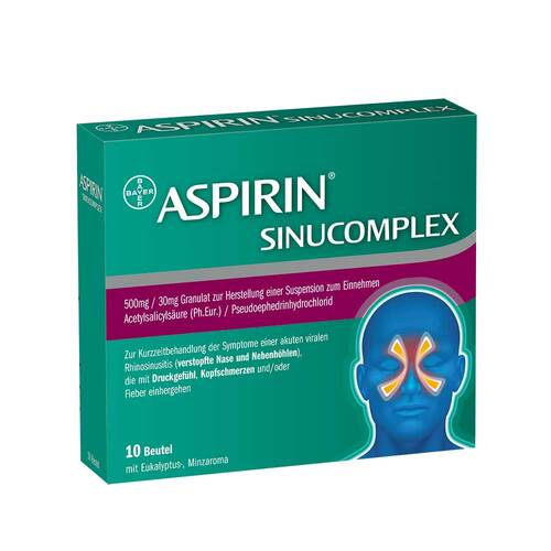 Aspirin Sinucomplex 500mg / 30mg Granulat Suspension -Herstellung Beutel  - 1