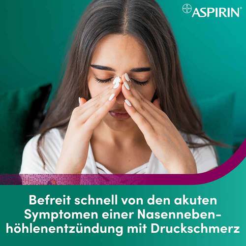 Aspirin SinuComplex 500 mg/30 mg Granulat Suspension - Herstellung Beutel  - 2
