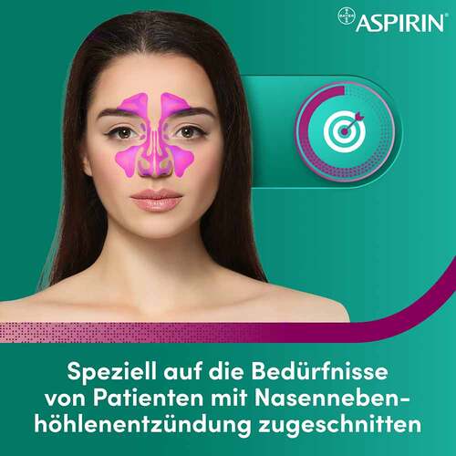 Aspirin SinuComplex 500 mg/30 mg Granulat Suspension - Herstellung Beutel  - 8