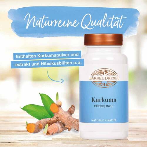 Curcuma Presslinge - 2