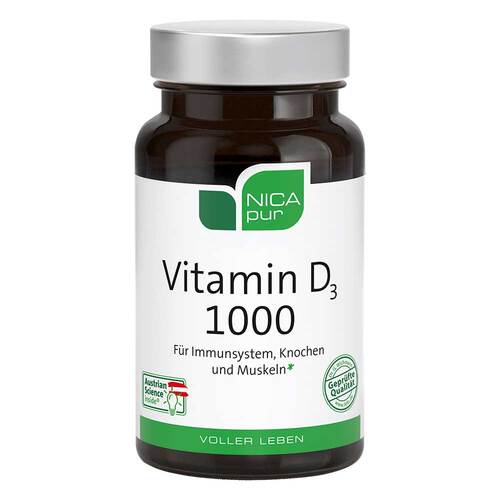 Nicapur Vitamin D 1000 Kapseln - 1