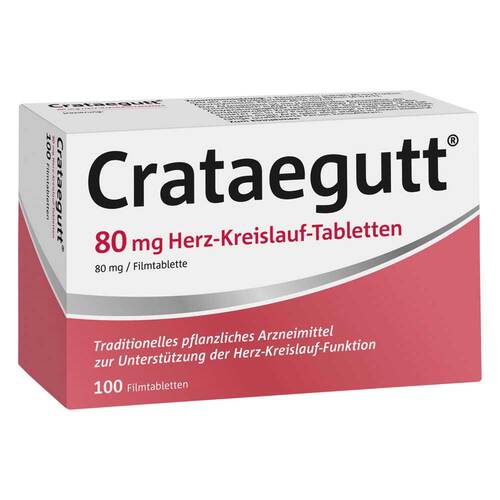 Crataegutt® 80 mg Herz-Kreislauf-Tabletten - 1