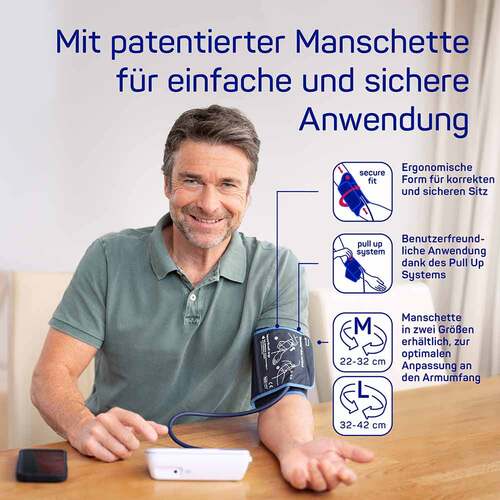 Veroval® duo control Oberarm-Blutdruckmessger&auml;t Medium - 6