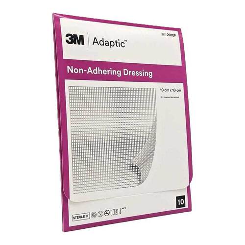 Adaptic 10x10 cm feuchte Wundauflage 2010F - 1