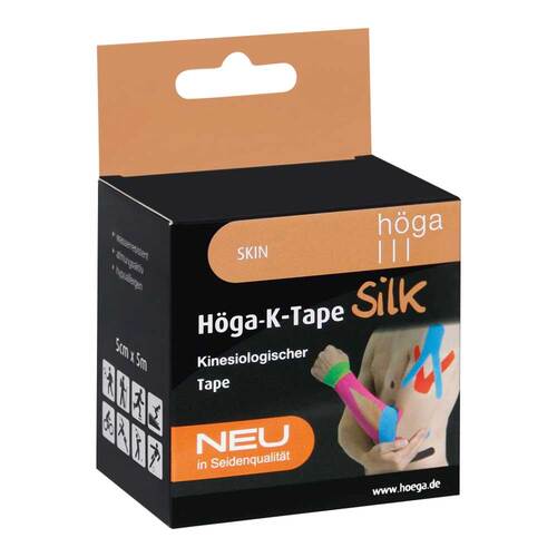 H&ouml;ga-K-Tape Silk 5 cmx5 m skin kinesiolog.Tape - 1
