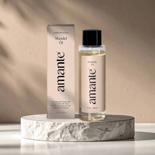 Mandel&ouml;l 100% rein Hautpflege&ouml;l Amante - 2