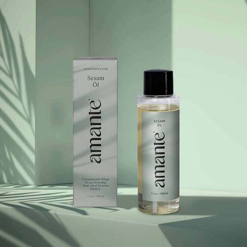 Sesam&ouml;l 100% rein Hautpflege&ouml;l Amante - 2