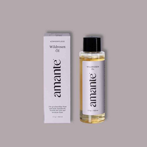 Wildrosen&ouml;l 100% rein Hautpflege&ouml;l Amante - 6