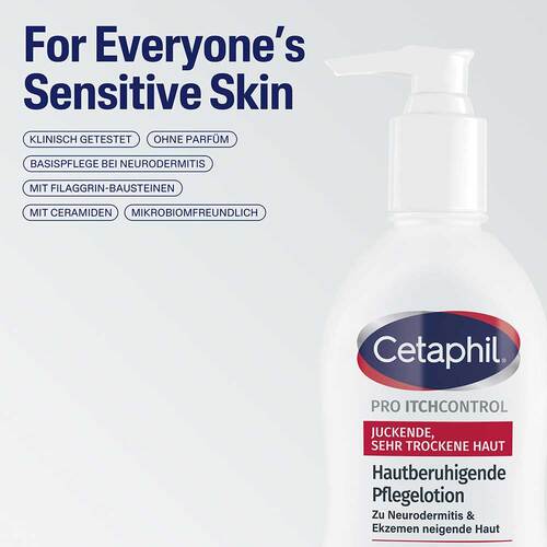 Cetaphil Pro Itch Control hautberuhigende Pflegelotion - 5