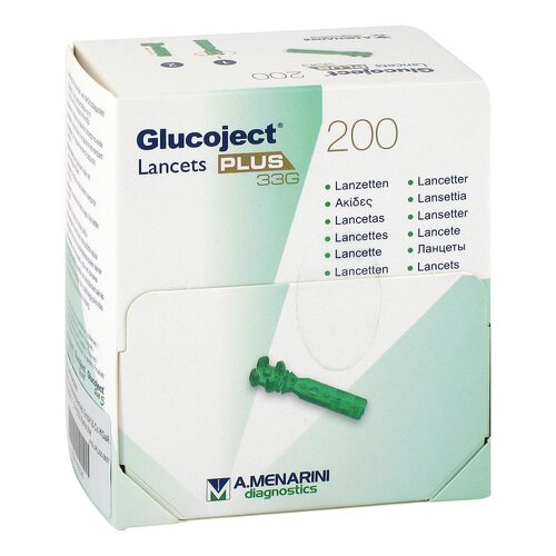 Glucoject Lancets Plus 33 G - 1
