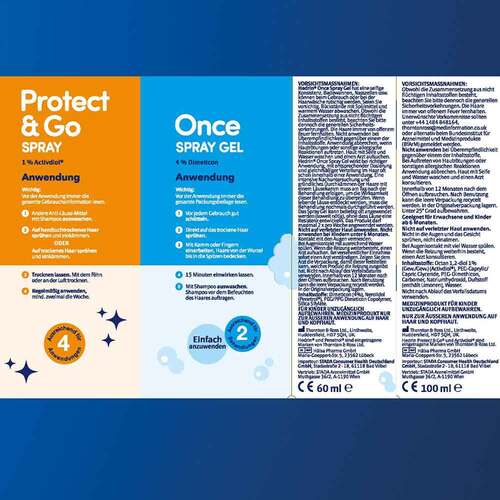 Hedrin Vorteilspackung Kombipackung - 6