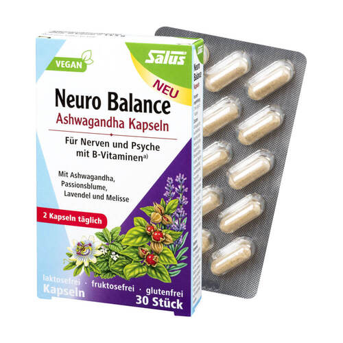 Neuro Balance Ashwagandha Kapseln Salus - 1