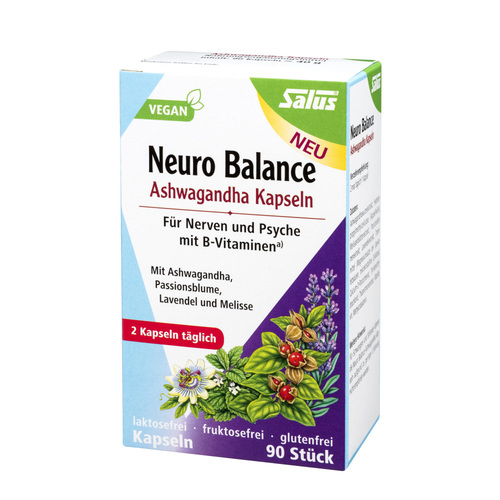 Neuro Balance Ashwagandha Kapseln Salus - 1