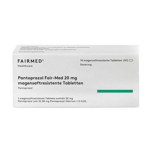 Pantoprazol Eris 20 mg magensaftresistent Tabletten - 1