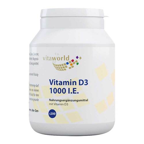 Vitamin D3 1.000 I.E. pro Tag Tabletten - 1