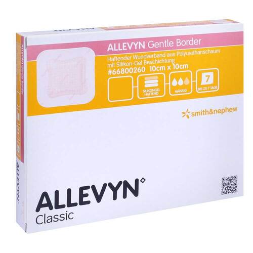 Allevyn Gentle Border 10x10 cm Schaumverband  - 1