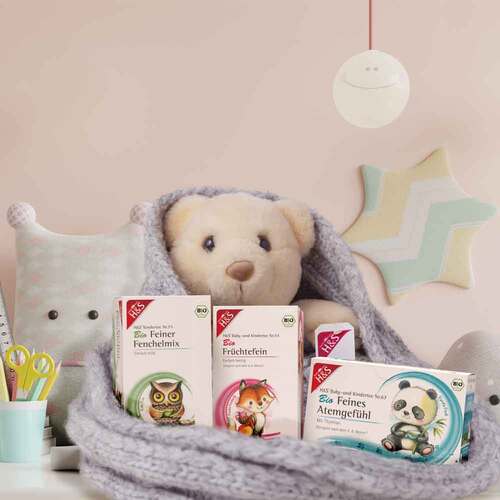 H&S Bio Baby- und Kindertee Fr&uuml;chtefein Filterbeutel - 4