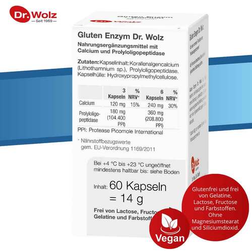 Gluten Enzym Kapseln - 6