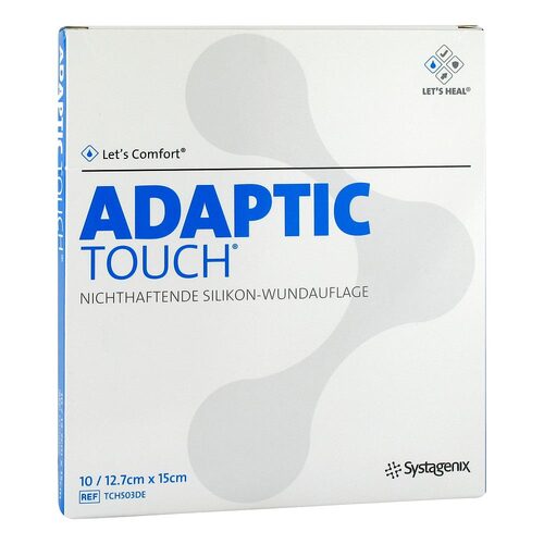 Adaptic Touch 12,7x15 cm non-adhe.Sil.Wundauflage - 1