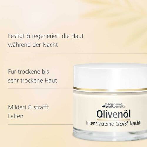 Oliven&ouml;l Intensivcreme Gold Zell-Aktiv Nachtcreme - 3