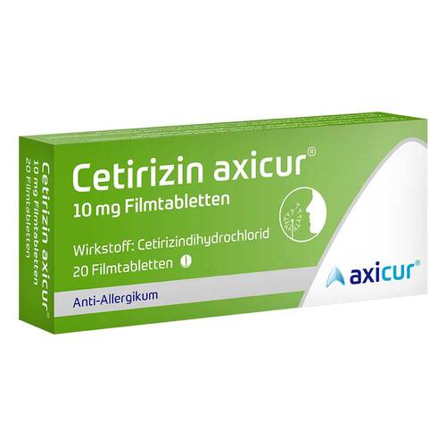 Cetirizin axicur® 10 mg Filmtabletten - 1