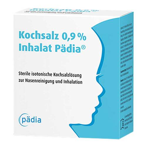 Kochsalz 0,9% Inhalat P&auml;dia Ampullen - 1