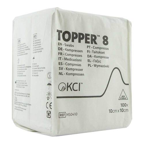 Topper 8 Kompresse 10x10 cm unsteril - 1