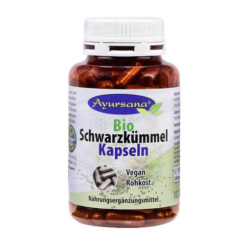 Bio Schwarzk&uuml;mmel Kapseln vegan - 1