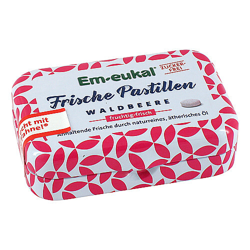 EM Eukal Frische Pastillen Waldbeere zuckerfrei - 1