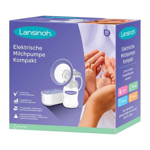Lansinoh elektrische Milchpumpe Kompakt - 1