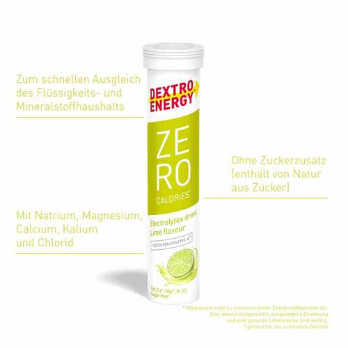 Dextro Energy Zero Calories lime Brausetabletten - 2