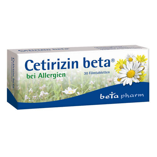 Cetirizin beta® Filmtabletten bei Allergien - 1