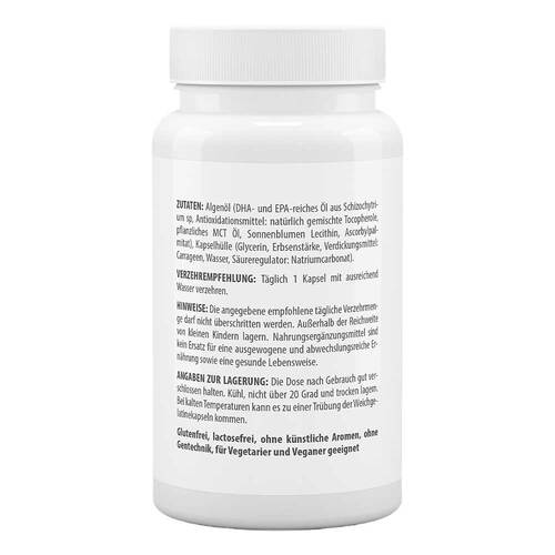 Algen&ouml;l 625 mg Omega-3 vegan Kapseln - 3