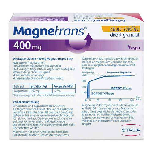 Magnetrans duo-aktiv 400 mg Sticks - 2