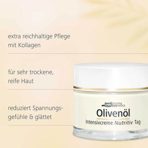 Oliven&ouml;l Intensivcreme Nutritiv Tagescreme - 3