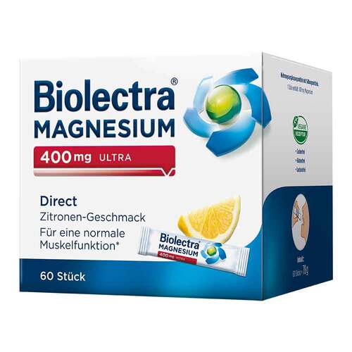 Biolectra Magnesium 400 mg ultra Direct Zitrone - 1