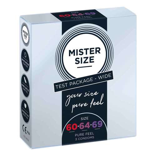 MISTER SIZE Probierpackung 60 64-69 Kondome - 1