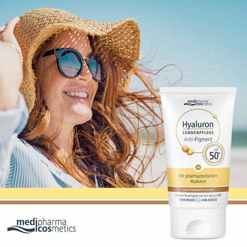 Hyaluron Sonnenpflege Gesicht Anti-Pigment &amp; Anti-Age LSF50 - 2