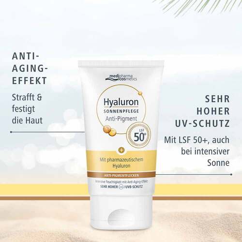 Hyaluron Sonnenpflege Gesicht Anti-Pigment &amp; Anti-Age LSF50 - 4