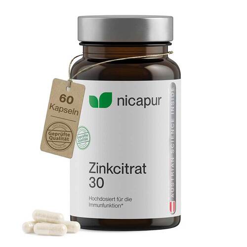 Nicapur Zinkcitrat 30 Kapseln - 2